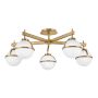 Hinkley Lighting Hollis HK-HOLLIS-5-O-HB Stropná lampa 5x40 W/E14 ip44