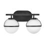 Hinkley Hollis HK-HOLLIS2-O-BK-BATH Stena svietidlo 2x60W/E14 IP44