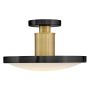 Hinkley Kieran HK-KIERAN-LED-SF-BK-LCB Stropná lampa 32W/LED 2900K, 3500K, 4000K, 5000K, 6000K 3468lm