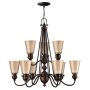 Hinkley Lighting MAYFLOWER HK-MAYFLOWER9 Žiarovka 9x60W/E27