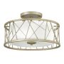 Hinkley Lighting NEST HK-NEST-SF-SL Stropná lampa 3x75W/E27