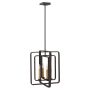 Hinkley Lighting QUENTIN HK-QUENTIN-4P-B Závesná lampa 4x60W/E14
