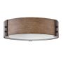 Hinkley Lighting Sawyer HK-SAWYER-F-M-SQ Stropné svietidlo 3x40W/E14 IP44
