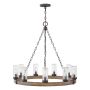 Hinkley Lighting Sawyer HK-SAWYER9-SQ Závesná lampa 9x40W/E14 IP44