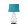 Elstead Lighting Isla ISLA-PN-TL-TEAL Stolná lampa 1x60 W/E27