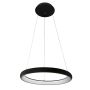 Italux ALESSIA 5280-840RP-BK-4 Závesná lampa 1x40W/LED 4000K 2200LM IP20