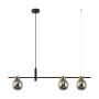 Italux BLETTER PND-5225-3-BK-SG Závesná lampa 3x25W/G9 IP20