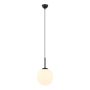 Italux DEORE PND-5578-1M-BK Závesná lampa 1x40W/E27 IP20