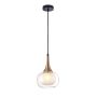 Italux KONILA PND-99709-1-BRO-CL Závesná lampa 1x10W/G9 IP20