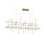 Italux PROVENZA MD18001067-55A GD Závesná lampa 55x132W/LED 3000K 9133LM IP20
