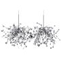 King Home MONETE JD8653-2.CHROM Závesná lampa 6x30W/G9 IP20