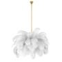 King Home TIFFANY JD0019.WHITE Závesná lampa 18x40W/G9 IP20