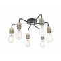 Dar Lighting Kiefer KIE0622 Stropná lampa 6x60w/e27 ip20