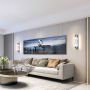 Light Prestige Lorenzo LP-2960/1W CH Stena svietidlo 2x40W/E14 IP20