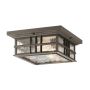 Elstead Lighting BEACON SQUARE KL-BEACON-SQUARE-F-OZ Stropné svietidlo 2x60W/E27 IP44