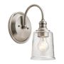 Elstead Lighting WAVERLY KL-WAVERLY1-CLP Stena svietidlo 1x60W/E27