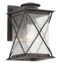 Kichler ARGYLE KL-ARGYLE2-S Stena svietidlo 1x75W/E27 IP44