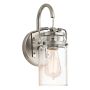 Kichler BRINLEY KL-BRINLEY1-NI Stena svietidlo 1x60W/E27