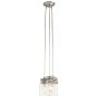 Kichler BRINLEY KL-BRINLEY3-NI Závesná lampa 3x60W/E27