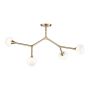Kichler Cassius KL-CASSIUS-4P-CPZ Stropná lampa 4x3W/G9 3000K 300lm