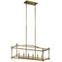 Kichler CAYDEN KL-CAYDEN-ISLE Závesná lampa 6x60W/E14