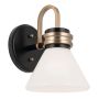 Kichler Farum KL-FARUM1-BK-CPZ Stena svietidlo 1x3W/G9 3000K 300lm IP44