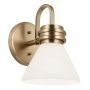 Kichler Farum KL-FARUM1-CPZ Stena svietidlo 1x3W/G9 3000K 300lm IP44