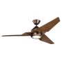 Kichler Jade KLF-JADE-60-BB Ventilátor 1x18W/LED 3000K 1670 lm IP20