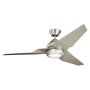 Kichler Jade KLF-JADE-60-BN Ventilátor 1x18W/LED 3000K 1670 lm IP20