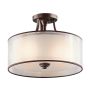 Kichler LACEY KL-LACEY-SF-MB Stropná lampa 3x60W/E27