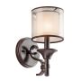 Kichler LACEY KL-LACEY1-MB Stena svietidlo 1x60W/E14