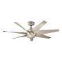 Kichler LEHR KLF-LEHR2-54-AS Ventilátor IP44