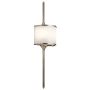Kichler MONA KL-MONA-L-CLP Stena svietidlo 2x3,5W/G9 320LM IP44