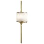 Kichler MONA KL-MONA-L-NBR Stena svietidlo 2x3,5W/G9 320LM IP44