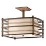 Kichler MOXIE KL-MOXIE-SF Stropná lampa 2x60W/E27