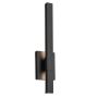 Kichler Nocar KL-NOCAR-M-BK Stena svietidlo 1x20W/LED 3000K 1150lm IP44