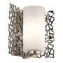 Kichler SILVER CORAL KL-SILVER-CORAL1 Stena svietidlo 1x60W/E27