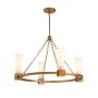Elstead Lighting Kristy KRISTY4-DG-OPAL Žiarovka 4x40W/E27 IP20