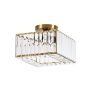 Light Prestige Vetro LP-2910/1C GD square Stropná lampa 1x15W/E27 IP20