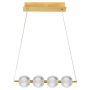 Light Prestige Brillant LP-3303/4L GD Závesná lampa 4x20W/LED 3000K|4000K|6000K 1530lm IP20