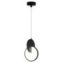 Light Prestige Circlo LP-1311/1P BK Závesná lampa 1x8W/LED 3000K|4000K|6000K 843lm IP20
