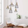 Light Prestige Moderno LP-1221/1P S BK Závesná lampa 1x50W/GU10 IP20