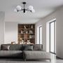 Light Prestige Roma LP-1345/5P BK Závesná lampa 5x40W/E14 IP20