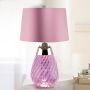 Elstead Lighting LENA SMALL LENA-TL-S-PLUM Stolná lampa 1X7W/GU10+1x60W/E27