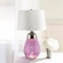 Elstead Lighting LENA SMALL LENA-TL-S-PLUM-OWSS Stolná lampa 1X7W/GU10+1x60W/E27