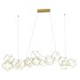 Nova Luce NEBULA 9186814 Závesná lampa 1x67W/led 3000k IP20 4704lm