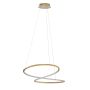 Nova Luce GIRISH 9248109 Závesná lampa 1x40W/led 3000k IP20 2400lm