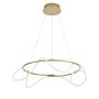 Nova Luce TIRIAC 9548104 Závesná lampa 1x43W/led 3000k IP20 4581lm