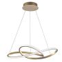 Nova Luce FUSION 1701101002 Závesná lampa 1x53W/led 3000k IP20 4081lm