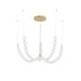Nova Luce PERLA 9695203 Závesná lampa 1x130W/led 3000k IP20 11376lm